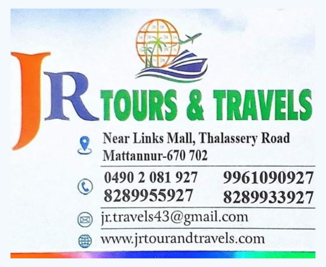 JR Tours and Travels Mattannur